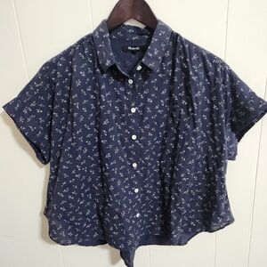 Madewell Hilltop Shirt in Adorable Ditsy
